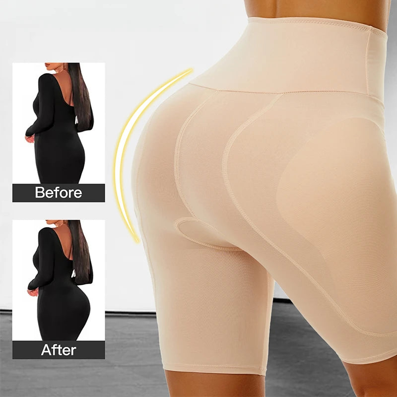 High Waist Shaper Panties Shapewear for Women Tummy Control Hip Butt Lifter Shorts Slimming Sheath Ladies Mid Thigh Body Shaper