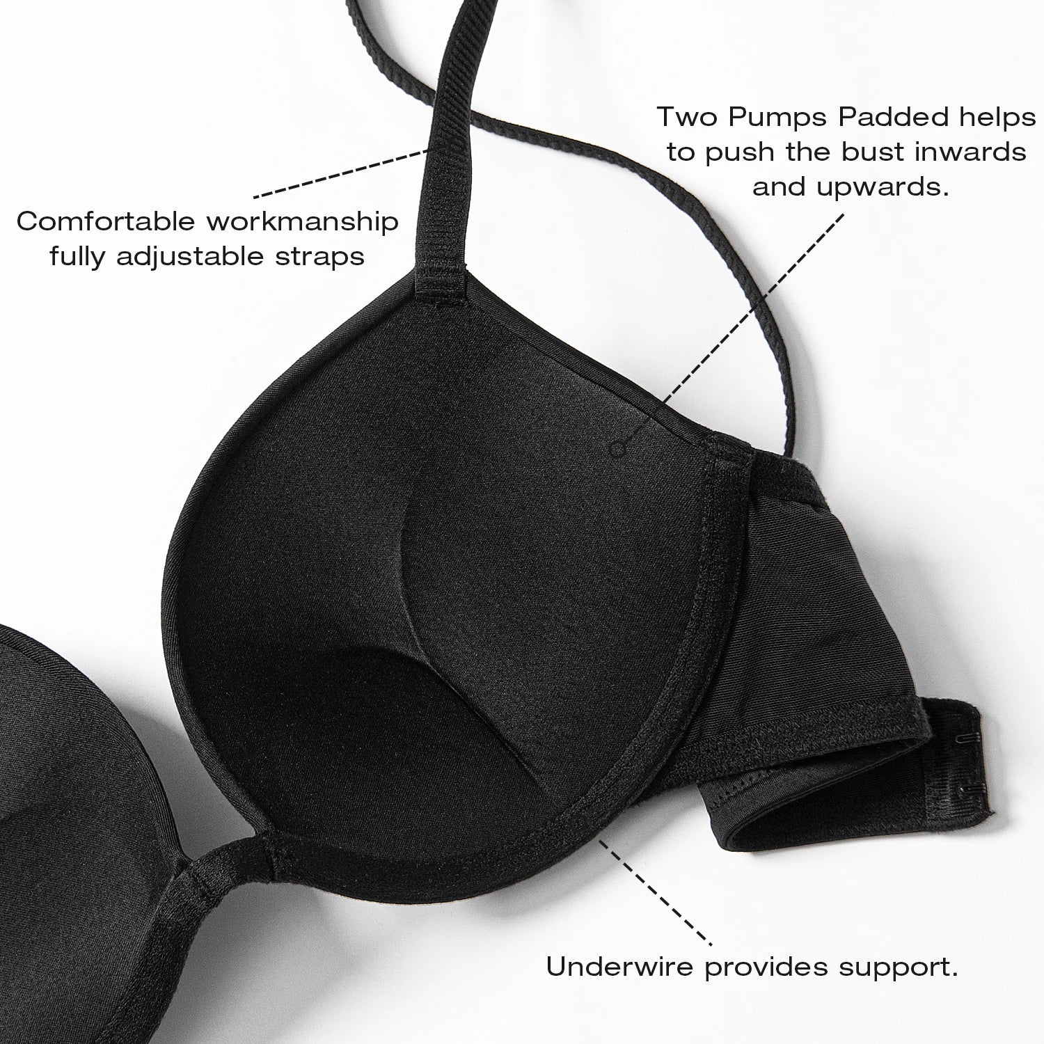 push up cleavage bra,
best push up bra,
padded bra,